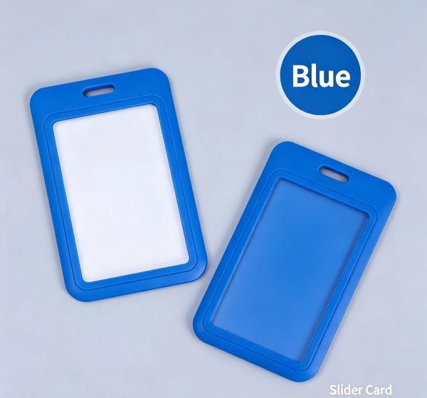 Custom sliding ID card holders