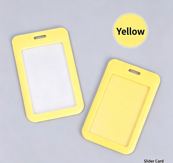 Custom sliding ID card holders